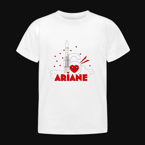 In love with Ariane 6 by ItArtWork - Kids' T-Shirt