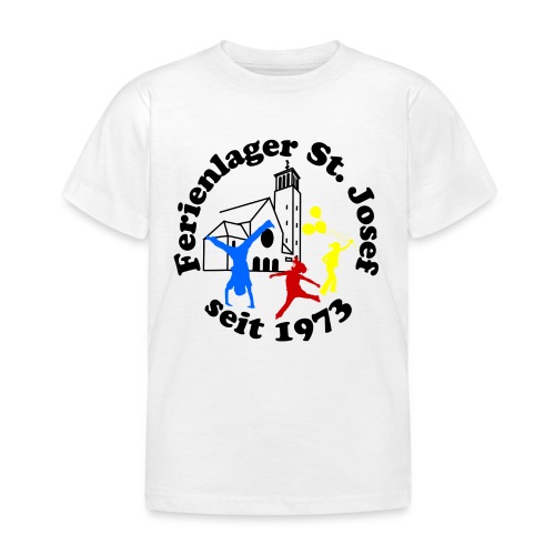 Logo Gif schwarz farbig 120dpi 2000px - Kinder T-Shirt