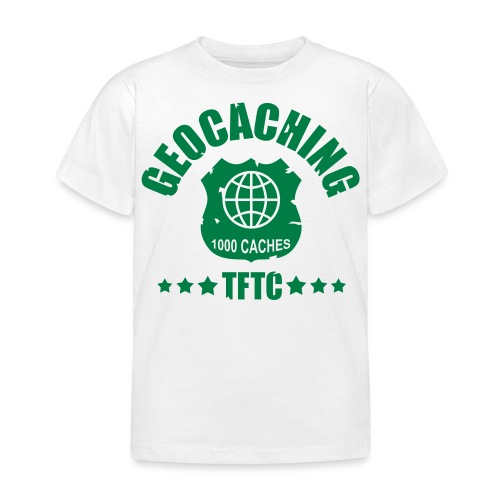 geocaching - 1000 caches - TFTC / 1 color - Kinder T-Shirt