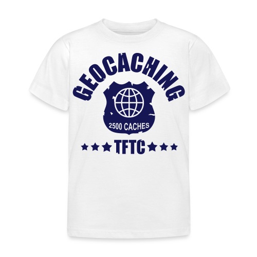 geocaching - 2500 caches - TFTC / 1 color - Kinder T-Shirt