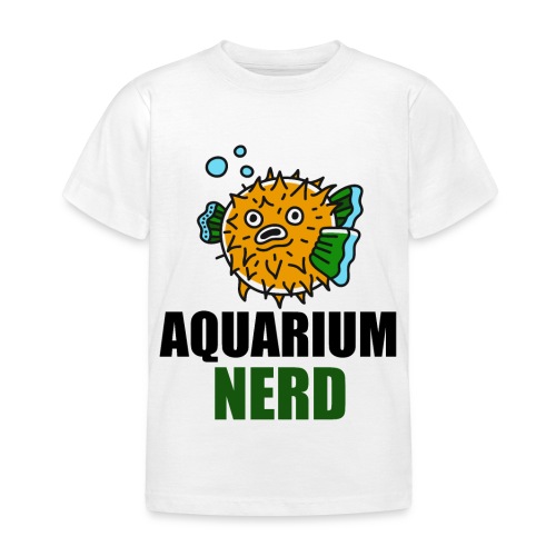 Kugelfisch Aquaristik Humor Fisch Aquarium Nerd - Kinder T-Shirt