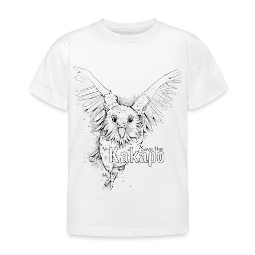 Kakapo T-Shirt - Save the Kakapo - Kids' T-Shirt