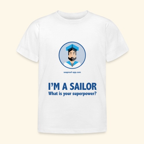 SeaProof Superpower - Kinder T-Shirt