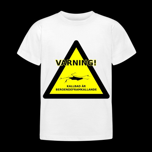 Varning Kallbad - T-shirt barn