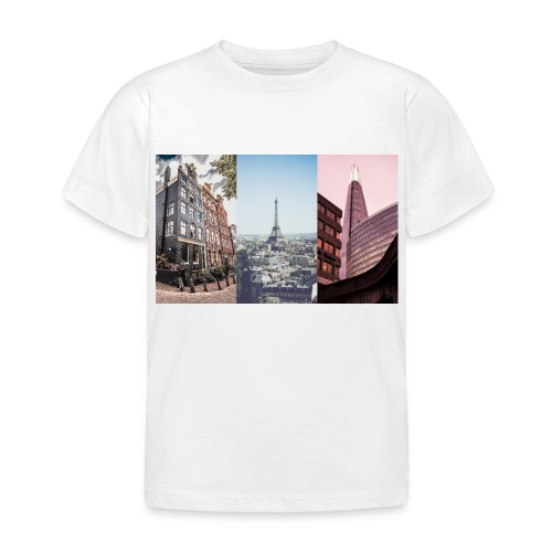 Amsterdam Paris London - Kinder T-Shirt