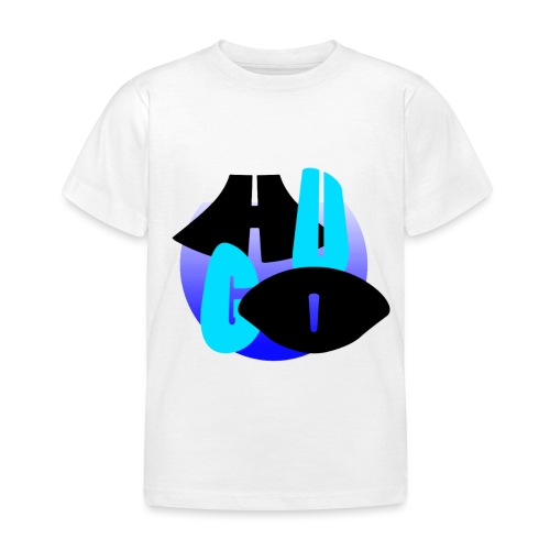 Hugo's logo transparant - Kinderen T-shirt