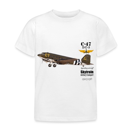 DC-3 C-47 - Kinder T-Shirt