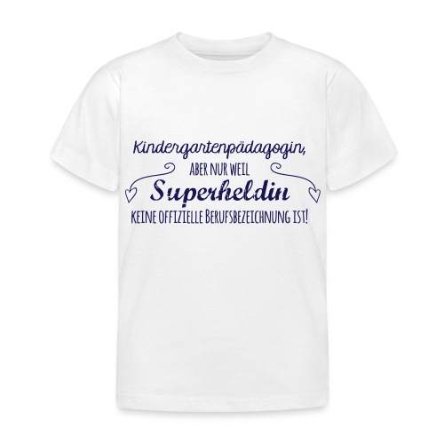 Stoffbeutel: Kindergartenpädagogin - Kinder T-Shirt