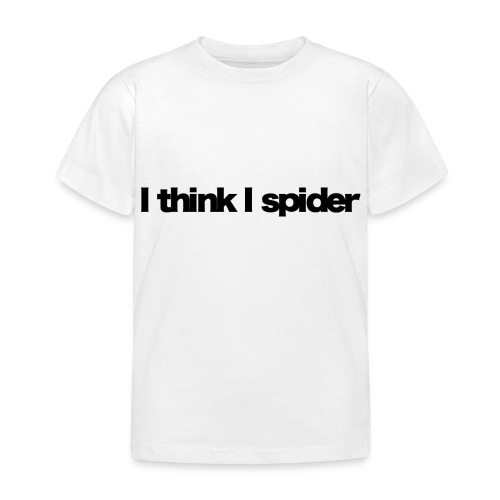 i think i spider black 2020 - Kinder T-Shirt