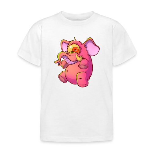 Elefant kykloper - Børne-T-shirt