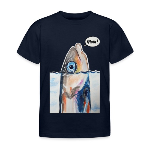 Moin Fisch - Kinder T-Shirt