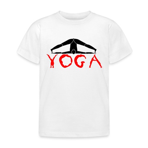 yoga yogi nero pace amore namaste sport art - Maglietta per bambini