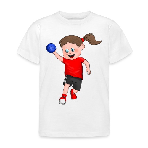 Handball Mädchen - Kinder T-Shirt