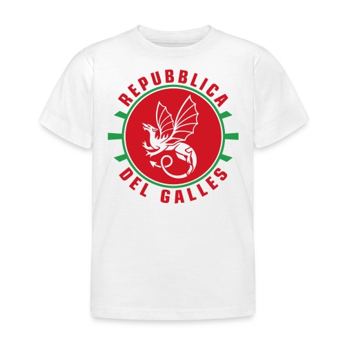 Repubblica Del Galles - Republic of Wales - Kids' T-Shirt