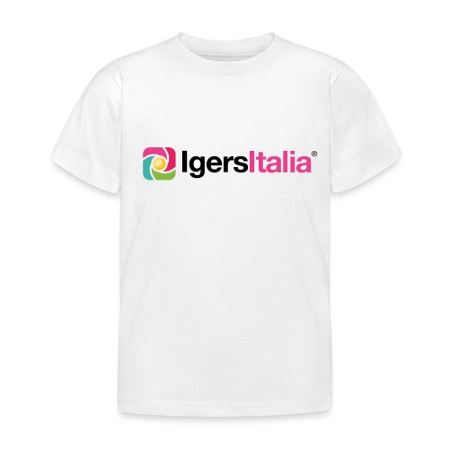 IgersItalia - Colori - Maglietta per bambini