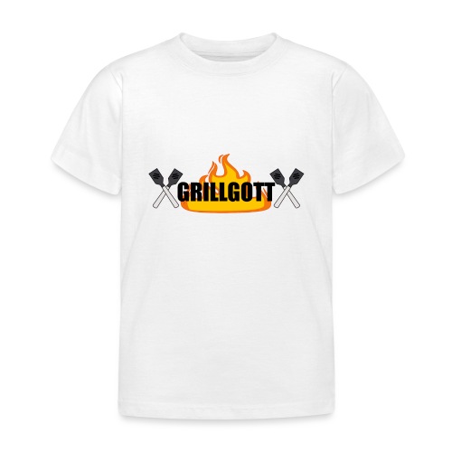 Grillgott Meister des Grillens - Kinder T-Shirt