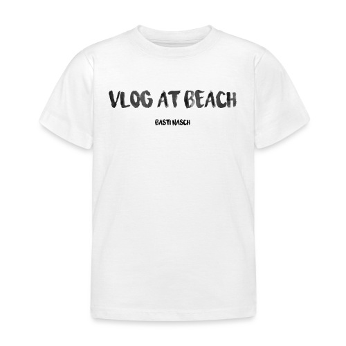 vlog at beach - Kinder T-Shirt