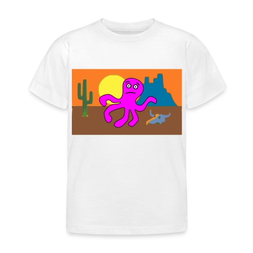 pulpo en el desierto - Camiseta niño
