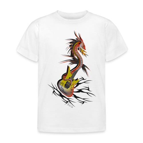 Guitar Dragon - Kinder T-Shirt