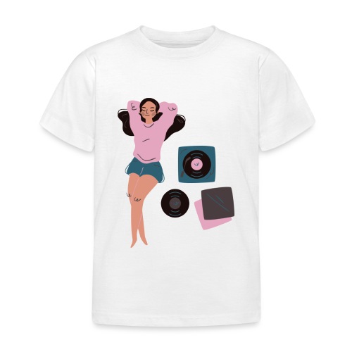 record player - Kinderen T-shirt