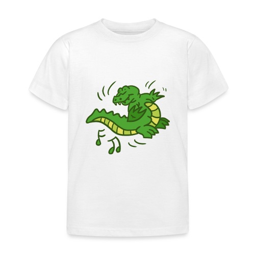 dancing crocodile - T-shirt barn