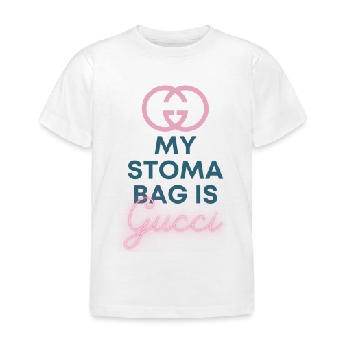 My stoma bag is... - Kinderen T-shirt