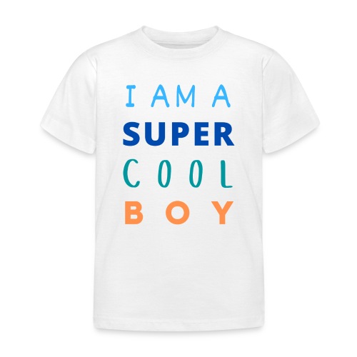 I AM A SUPER COOL BOY 2 - Kinder T-Shirt