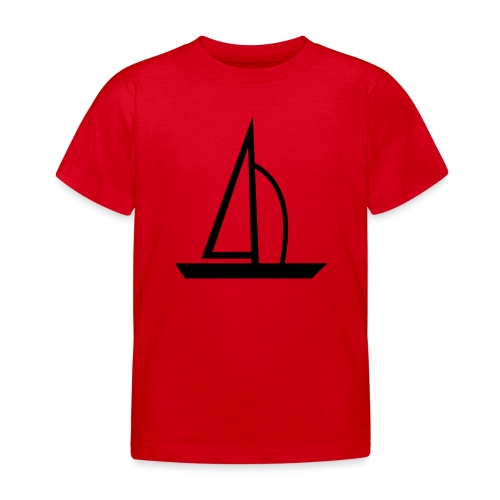Segelboot - Kinder T-Shirt
