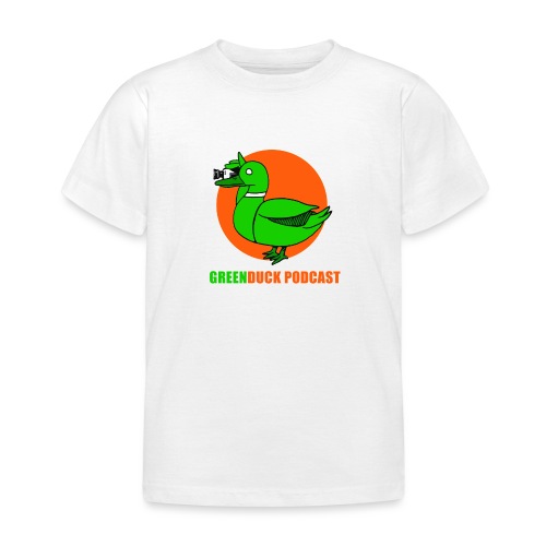 Greenduck Podcast Logo - Børne-T-shirt