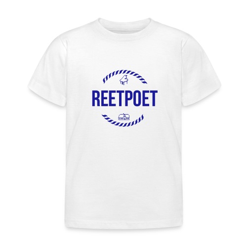 ReetPoet To Go | Logo Blau - Kinder T-Shirt