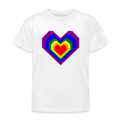 Pride Heart - ylpeä sydän - Lasten t-paita
