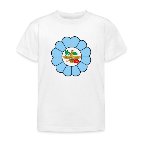 Faravahar Iran Lotus Colorful - Camiseta niño
