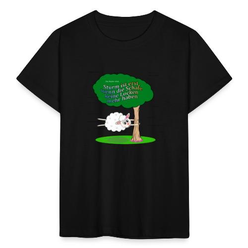 Schaf mit Locken - Kinder T-Shirt