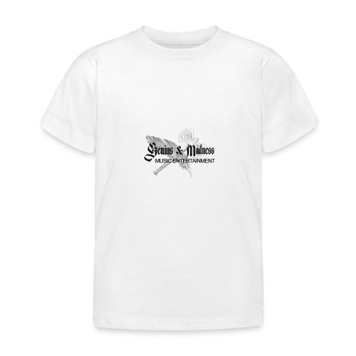 Genius and Madness White Edition - Kinder T-Shirt
