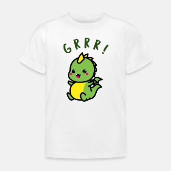 Grrr! - T-skjorte for barn (ca 3-8 år)