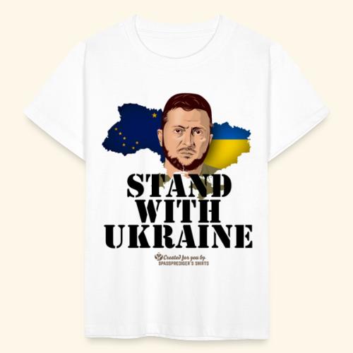 Alaska Ukraine Unterstützer T-Shirt Design - Kinder T-Shirt