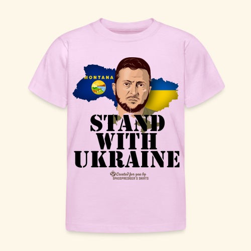 Ukraine Montana Design - Kinder T-Shirt