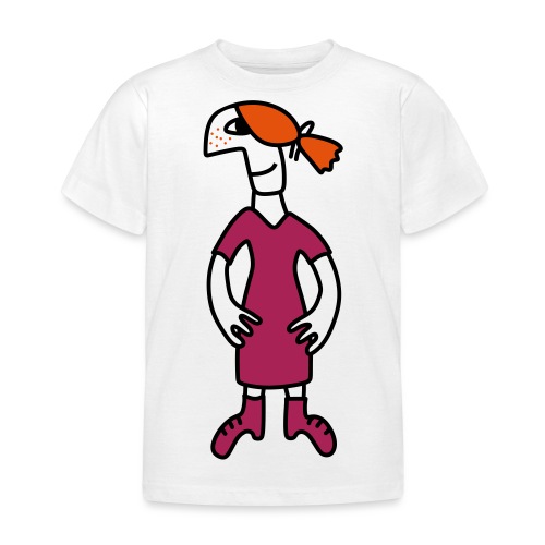 Little red head girl improved - T-shirt barn