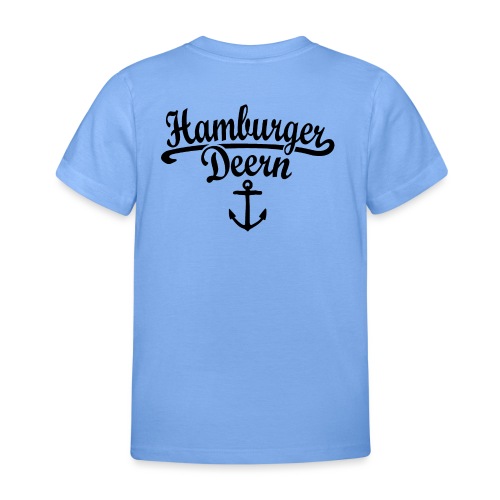 Hamburger Deern Classic (Schwarz) Hamburg - Kinder T-Shirt