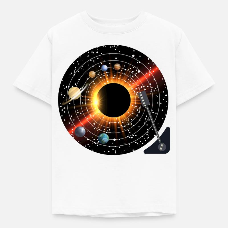 Record de planètes - T-shirt Enfant - blanc