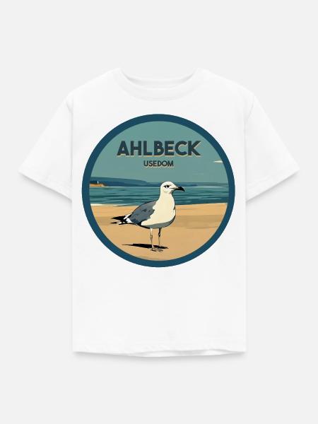 Ahlbeck - Kinder T-Shirt - Weiß