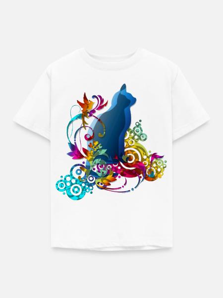 LOVE CATS - Kinder T-Shirt - Weiß