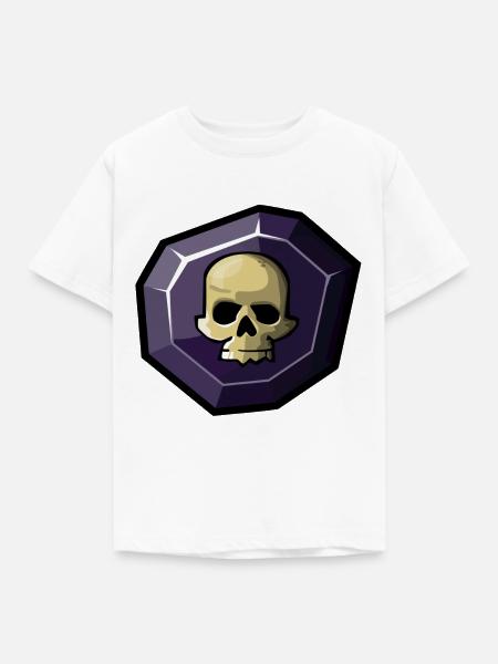 Element: Dunkel - Kinder T-Shirt - Weiß