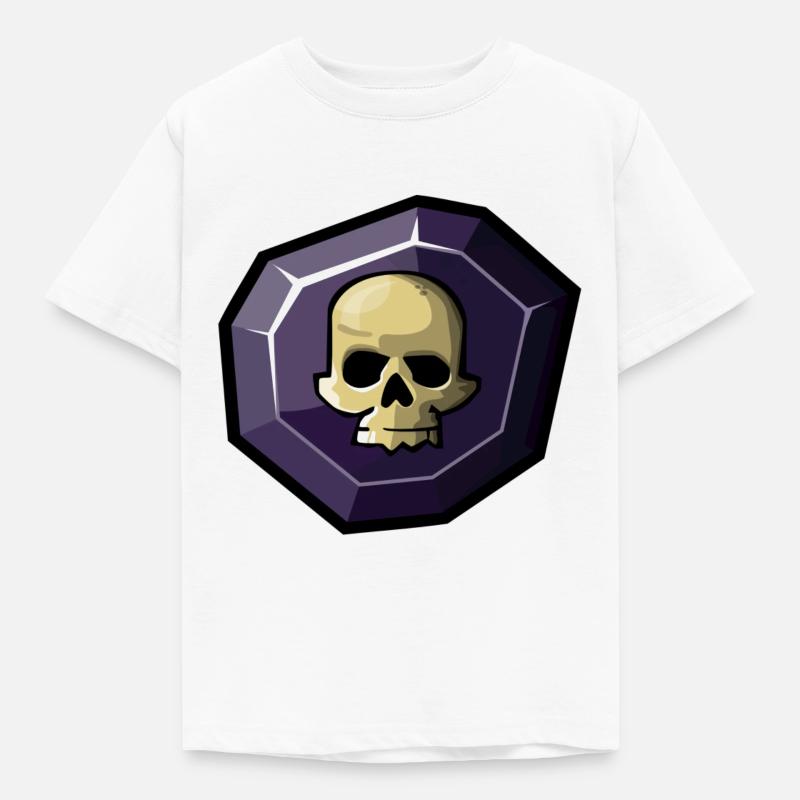 Element: Dunkel - Kinder T-Shirt - Weiß