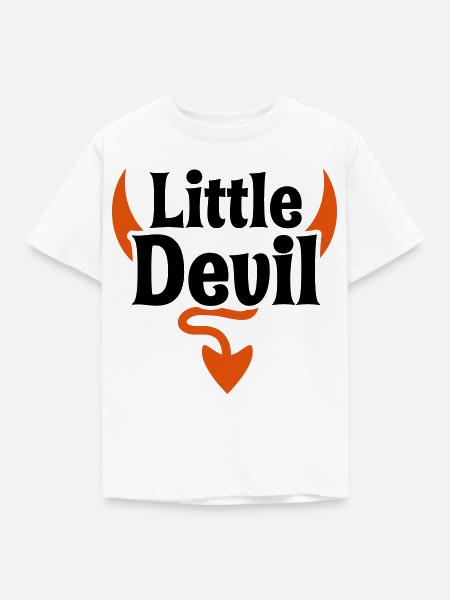 little Devil baby - Kinder T-Shirt - Weiß