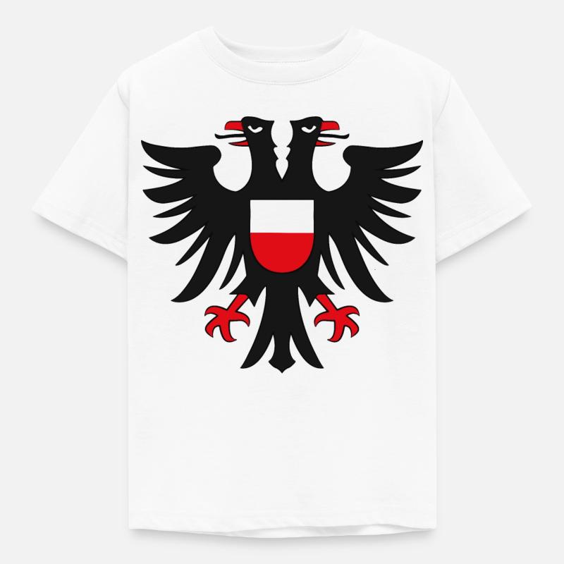 HL - Adler - Kinder T-Shirt - Weiß