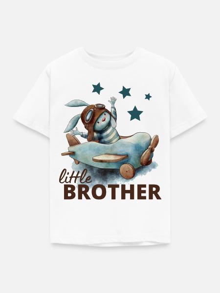 Kleiner Bruder - Kinder T-Shirt - Weiß