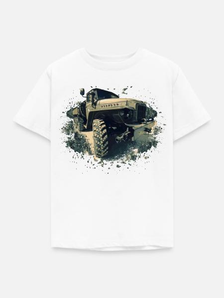Ural 375 - Kinder T-Shirt - Weiß