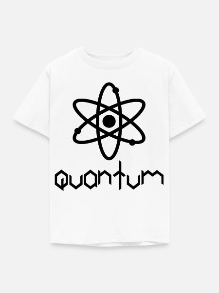 Quantum - Kinder T-Shirt - Weiß
