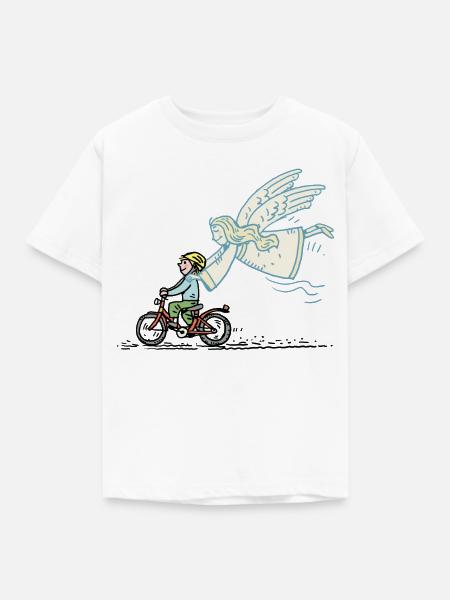 Schutzengel - Kinder T-Shirt - Weiß